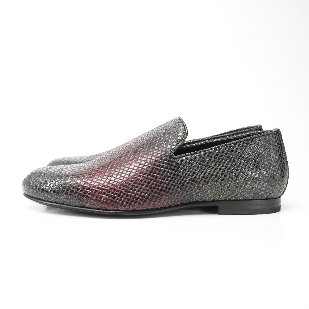 □未使用品□JIMMY CHOO ジミーチュウ ローファー サイズ39 スリッポン  