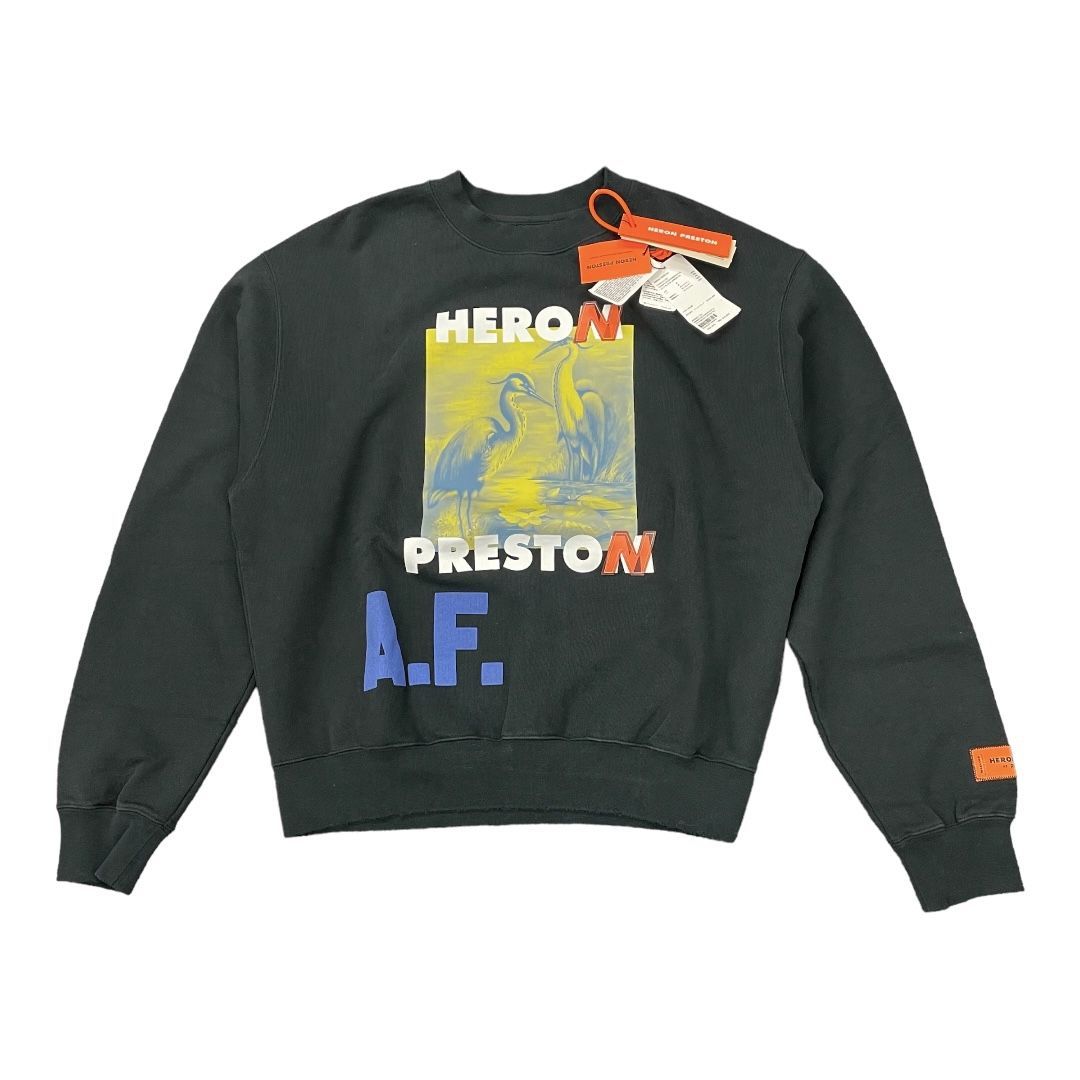 HERON PRESTON クルーネック スウェット ヘロンプレストン - スウェット