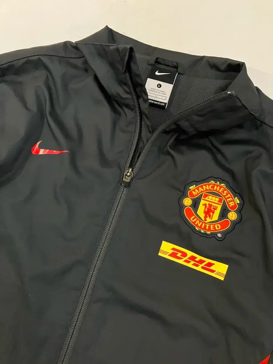 NIKE ナイキ 11 ー 12 マンU DHL ウィンドブレーカー ジャケット ブラック