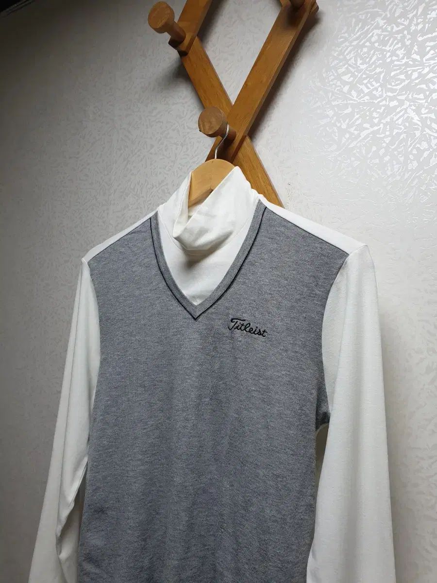 タイトリスト メンズ カ シミヤ 長袖Vネック セーター m /純正