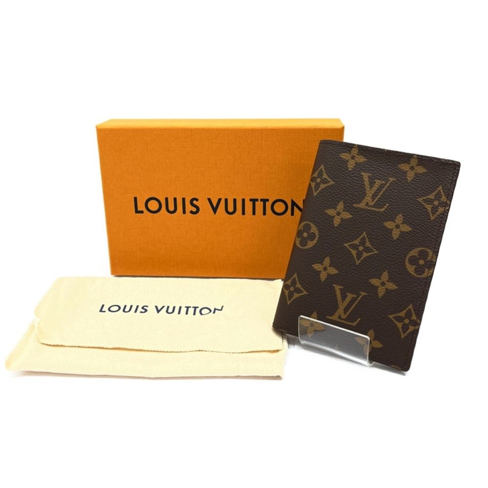 ◆◆LOUIS VUITTON ルイヴィトン クーヴェルテュール パスポール パスポートケース モノグラム M64502 ブラウン