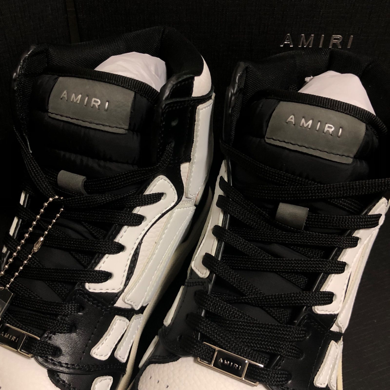 新品✨ AMIRI Skel HI ハイカット スニーカー メンズ 靴 アミリ - AMI