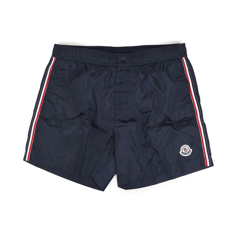 MONCLER モンクレール メンズ ネイビースイムパンツ 水着 イタリア 2C00018 53326 743 メンズ 2025SS