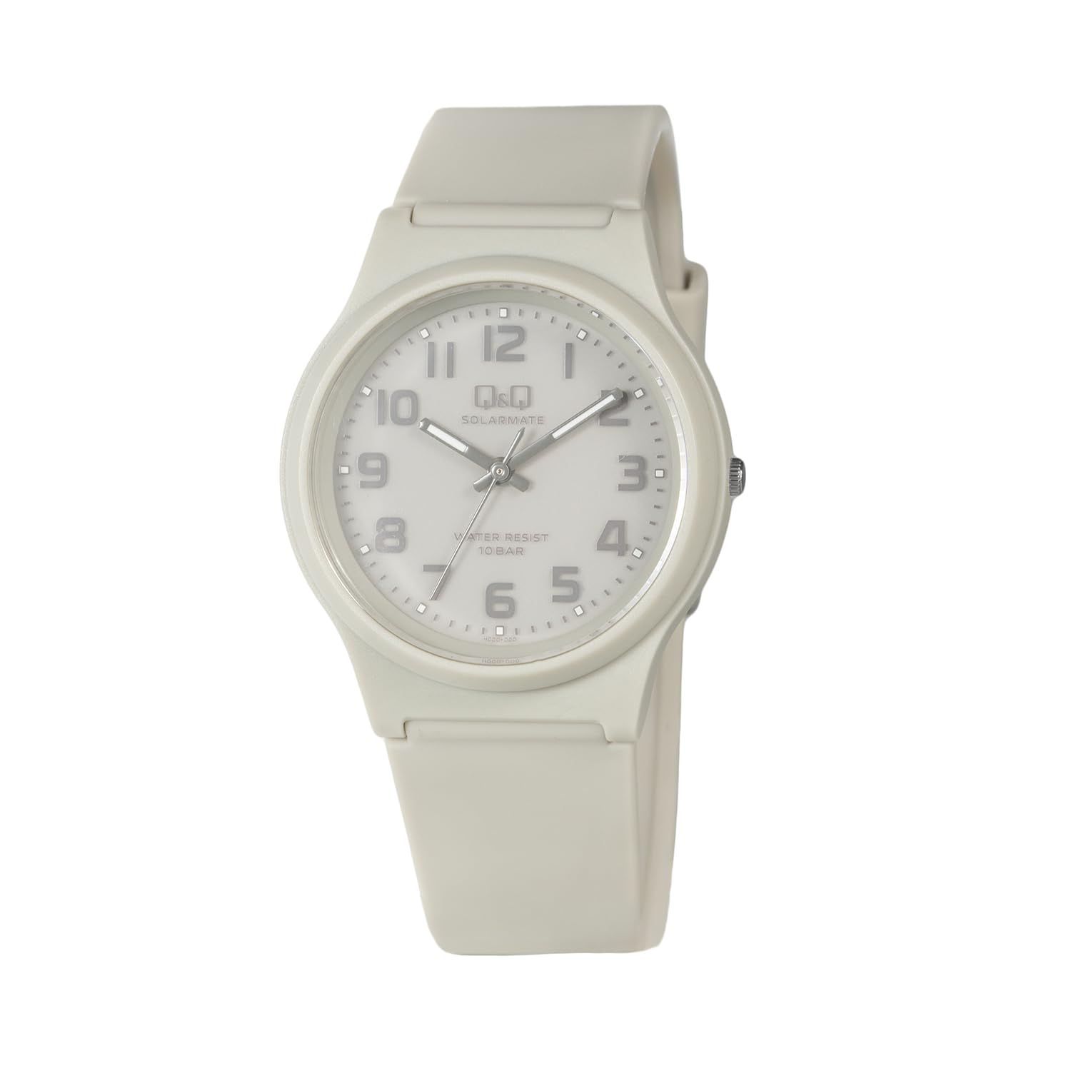 キューアンドキュー 10気圧防水 腕時計 E 08 A 502 VK シチズンQ Q エクリュ