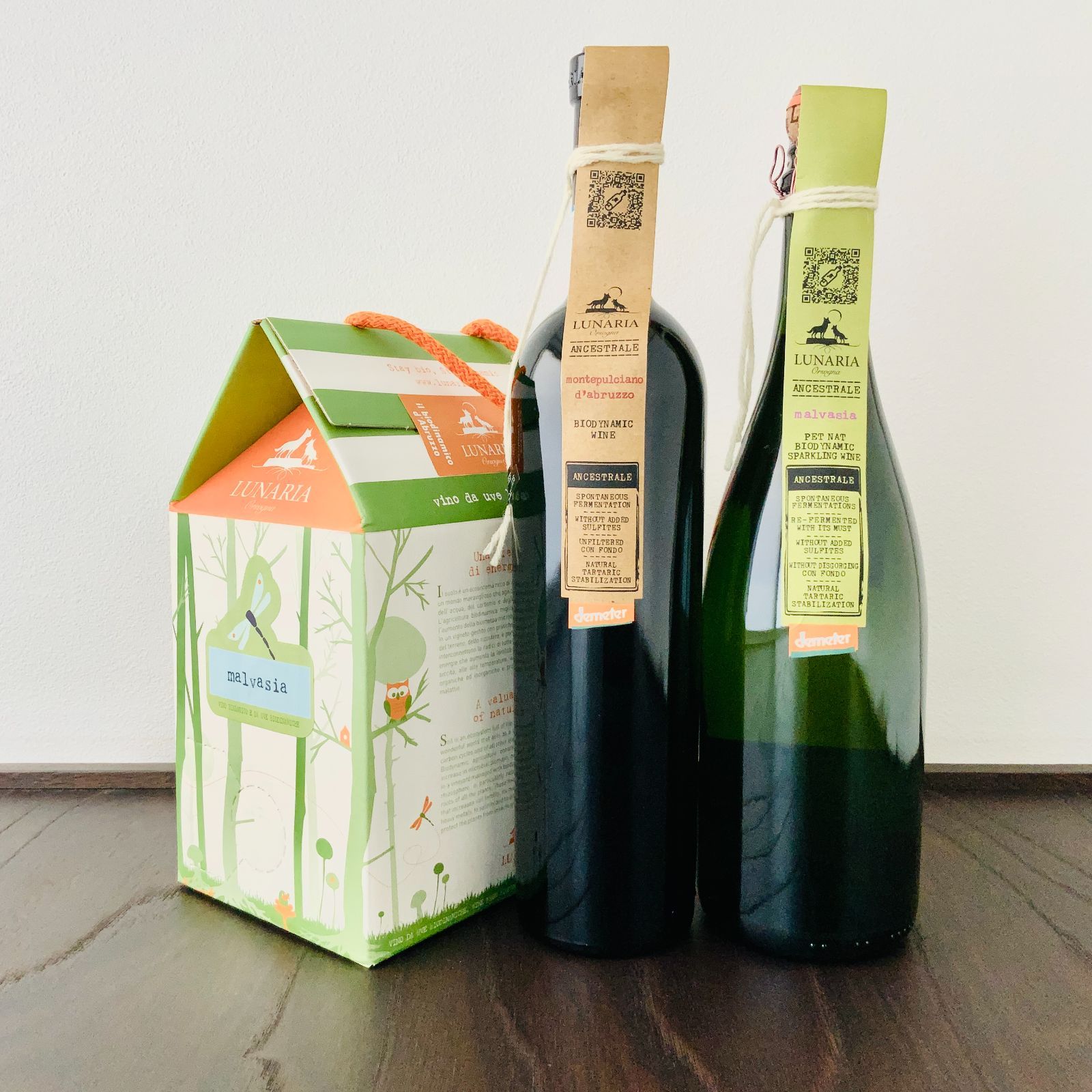 【ルナーリア】白×２箱、赤×１箱　BOXワイン 3000ml 3点セット 送料無料 ルナーリア BOXワイン 3000ml 赤・白・ロゼ・オレンジ