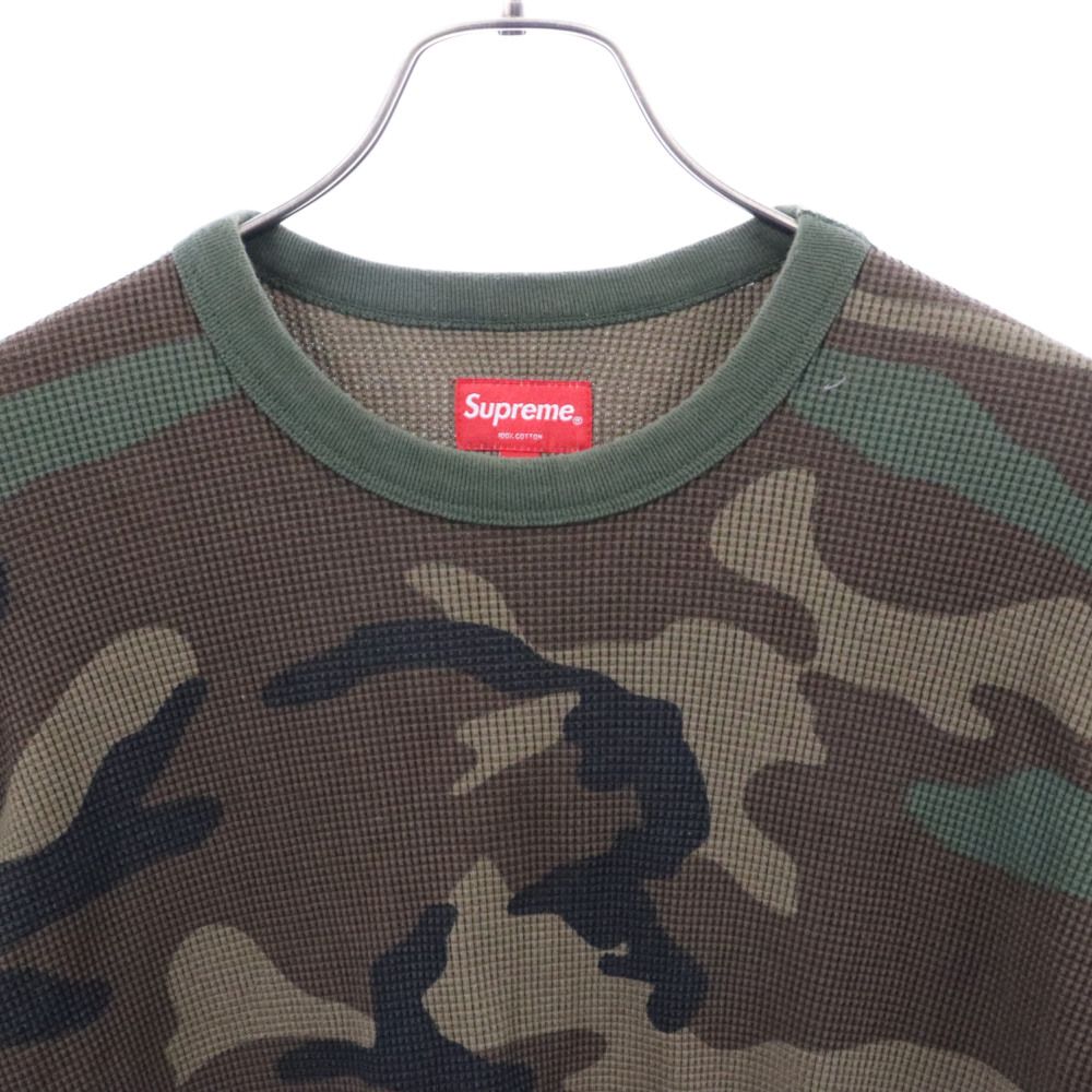 SUPREME (シュプリーム) 17AW Sleeve Logo Waffle Thermal