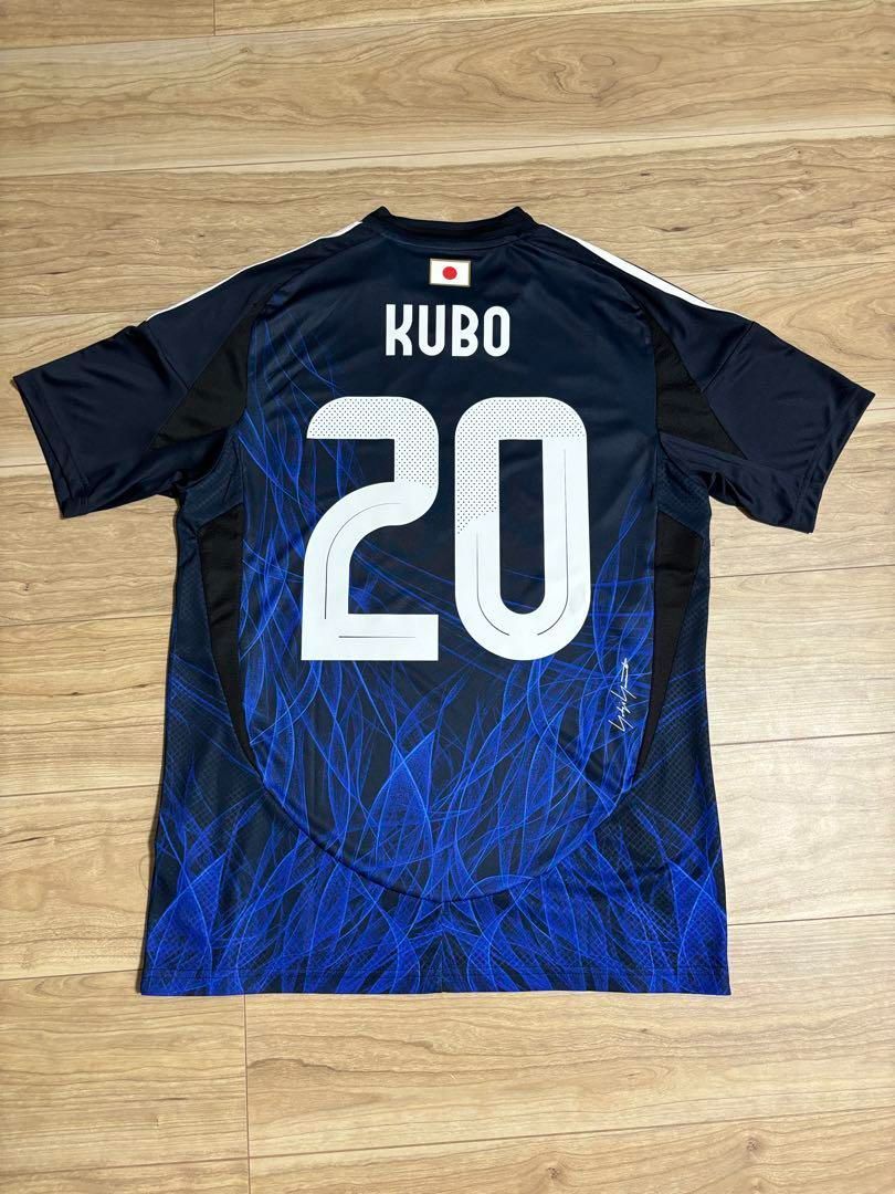 サッカー日本代表　ホームユニフォーム　オーセンティック[#20 久保建英] Kemari87 KISHISPO / アディダス サッカー日本代表 2024