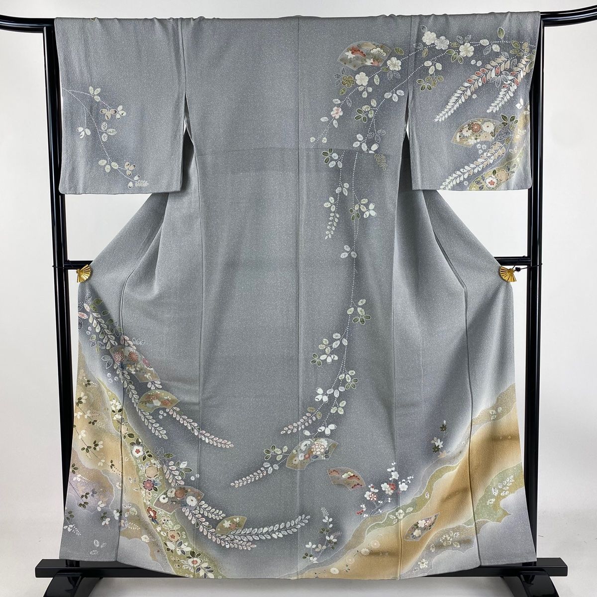 訪問着 身丈159.5cm 裄丈65.5cm 正絹 秀品 訪問着 身丈159.5