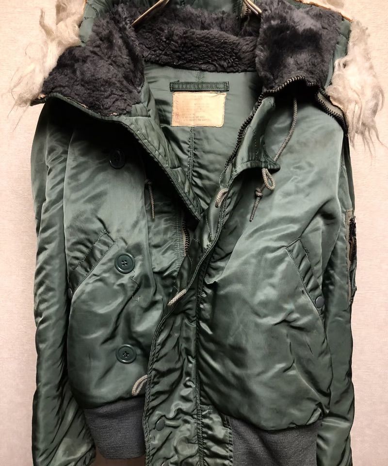 米軍実物NAM戦期希少74年製Type N-2Bフライトジャケット