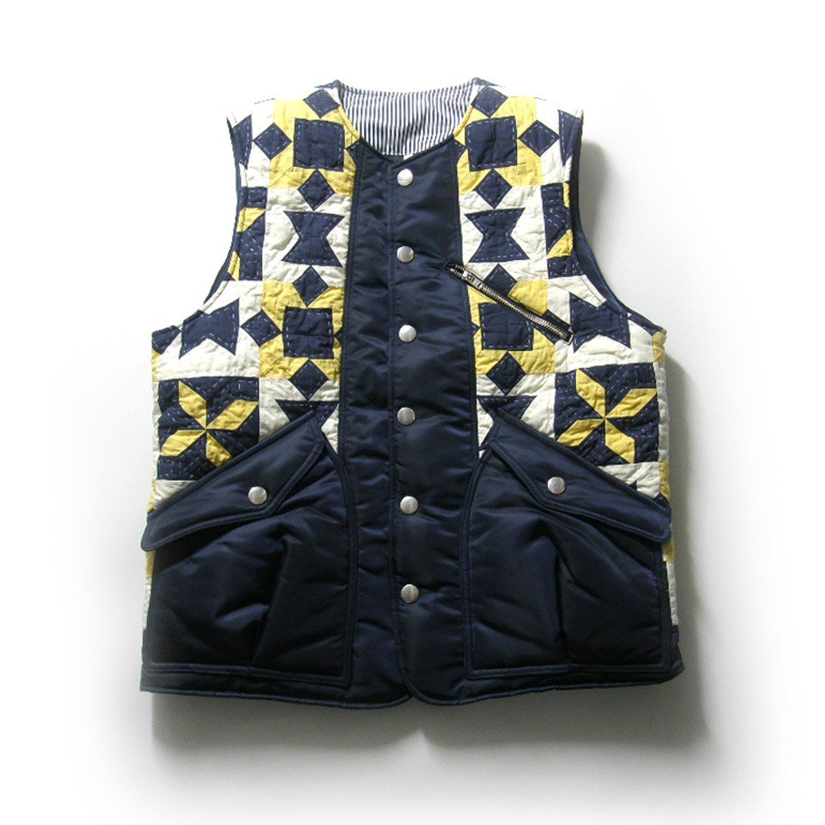 アメリカン アンティークキルトトップ パッチワーク生地 1930sー1940s