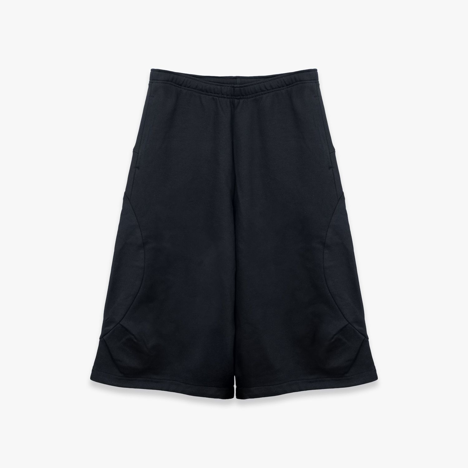 【Y’s】ワイズ　ハーフパンツ　ブラック ryaw | 25AW INNO WIDE SWEAT SHORTS (BLACK) ワイドショーツ
