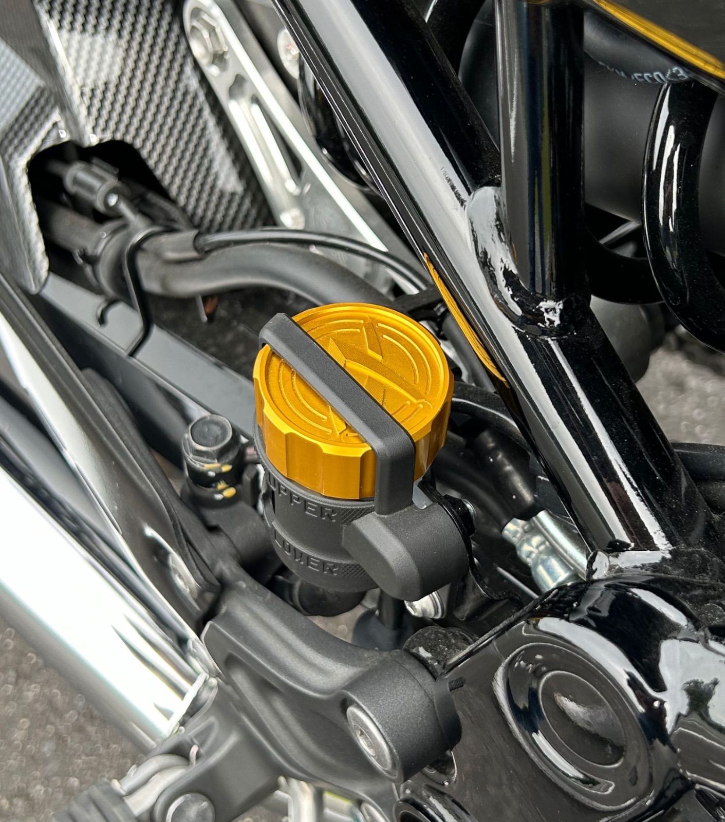 Z900RS Z900cafe 2018-2024 マスターシリンダーキャップ カバー
