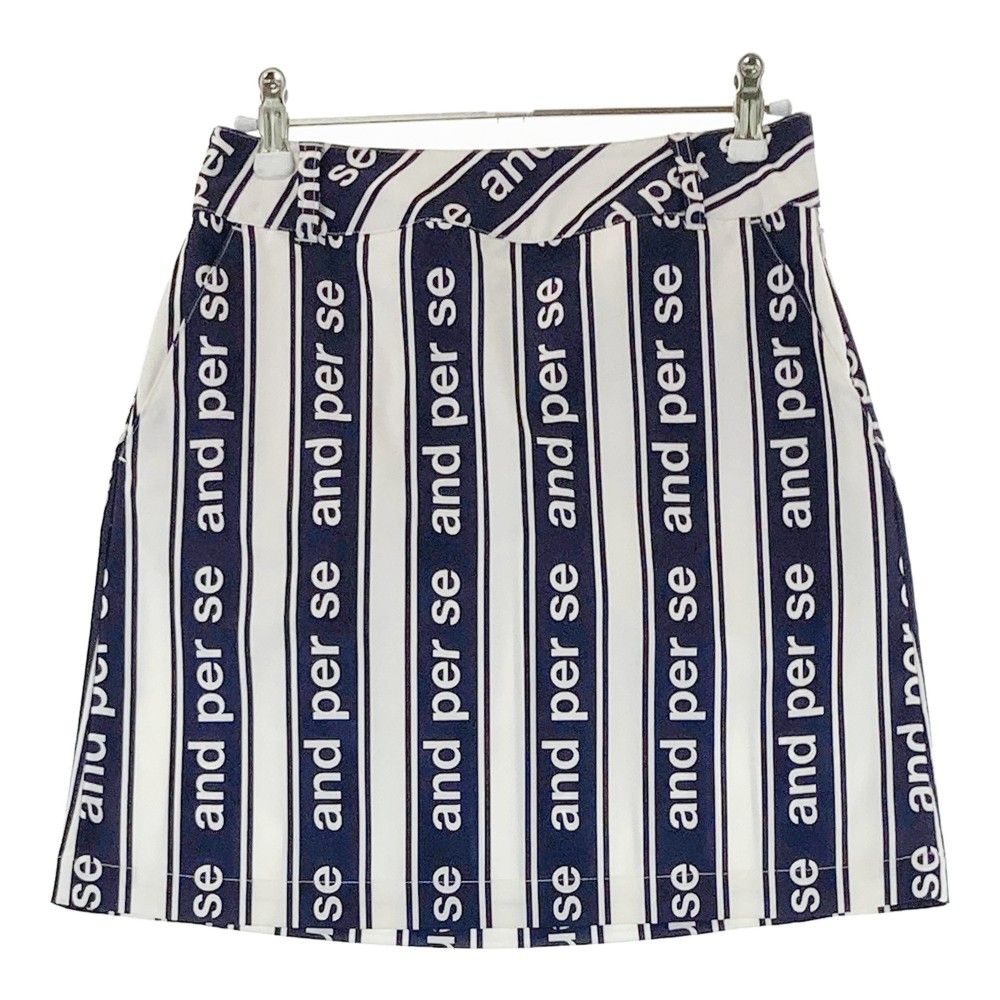 AND PER SE アンパスィ スカート ネイビー系 L [240101450146] ゴルフ