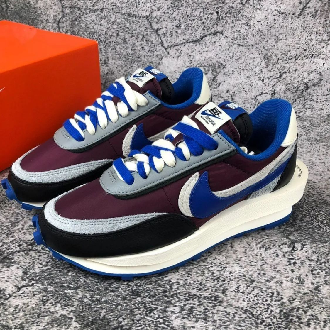 新品未使用 NIKE ナイキ SACAI X UNDERCOVER X LDWAFFLE 'NIGHT MAROON TEAM ROYAL' サカイ  X アンダーカバー X LDワッフル 'ナイト マルーン チーム ロイヤル' メンズ DJ4877-600 - メルカリ