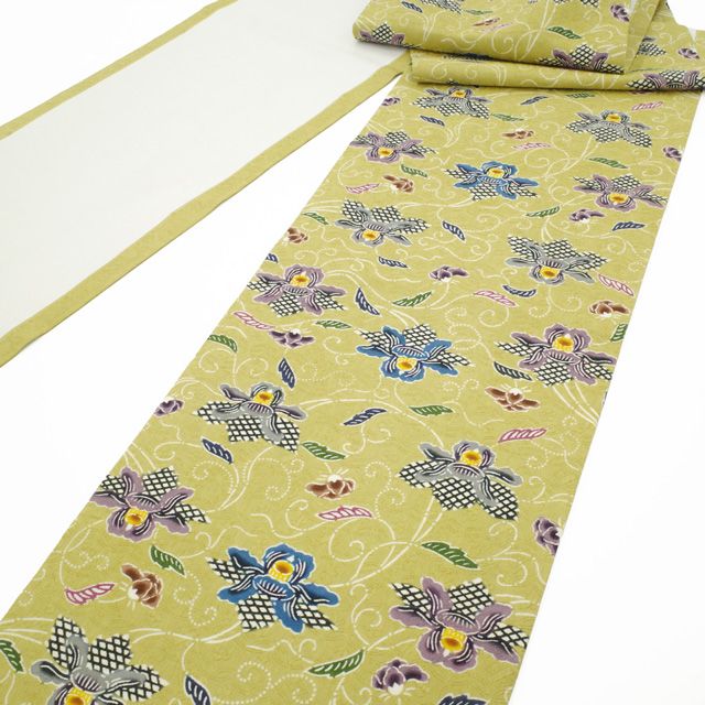 【美品】琉球びんがた　琉球花布　びんがた　知念紅型工房　知念績元 琉球びんがた事業協同組合