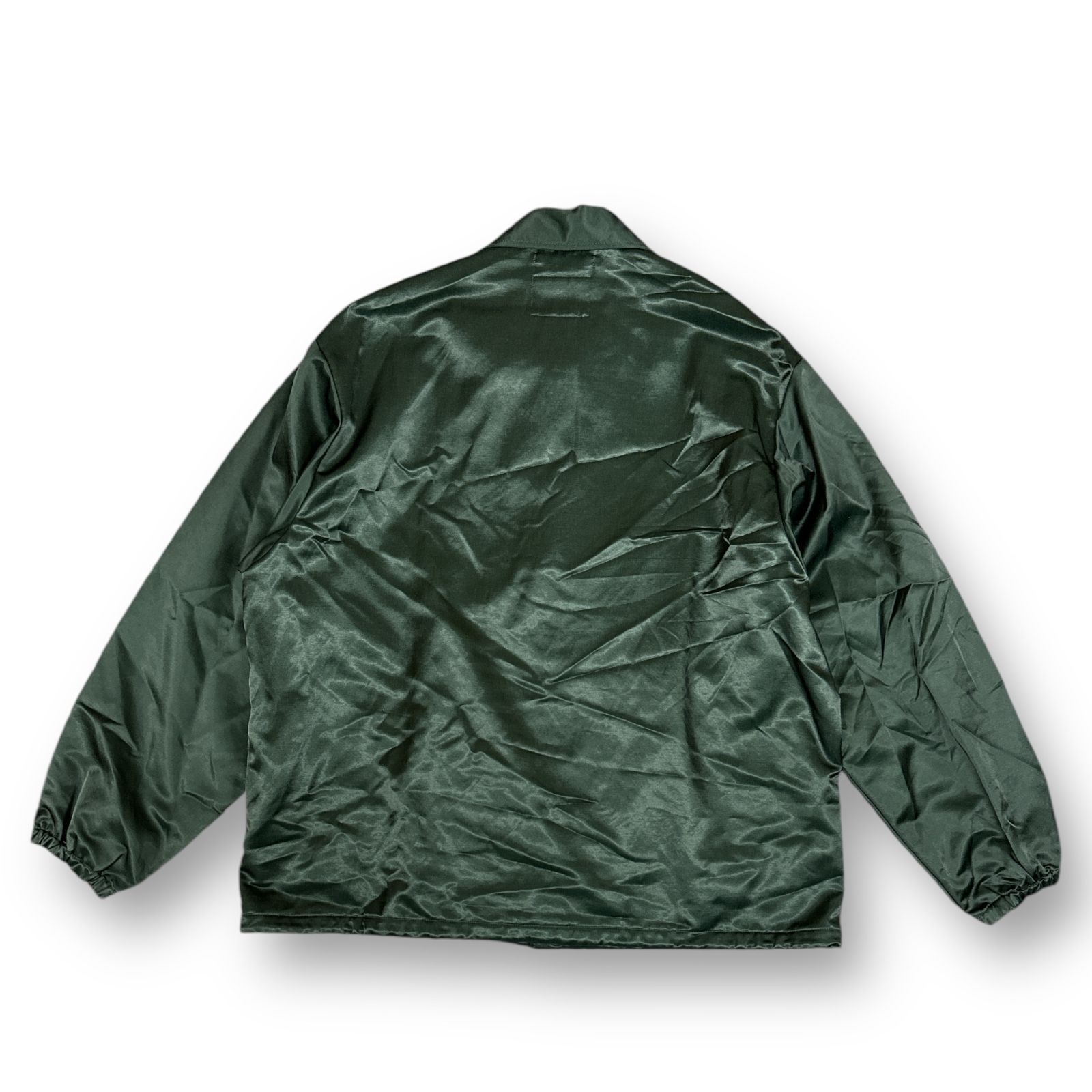 新品 WTAPS 24SS CHIEF/JACKET チーフジャケット ブルゾン サテン コーチジャケット ダブルタップス グリーン 3  241TQDT-JKM02 77970A7 - メルカリ