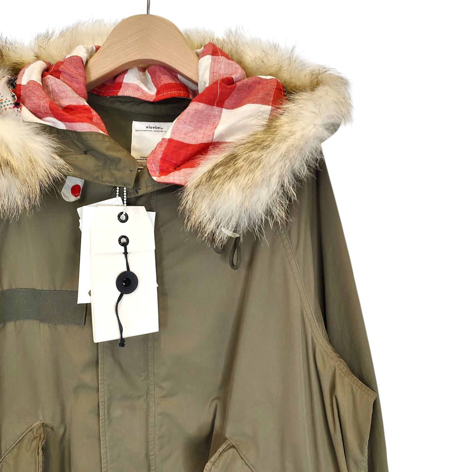 visvim ビズビム 19AW SIX-FIVE FISHTAIL PARKA 泥染 フィッシュテール