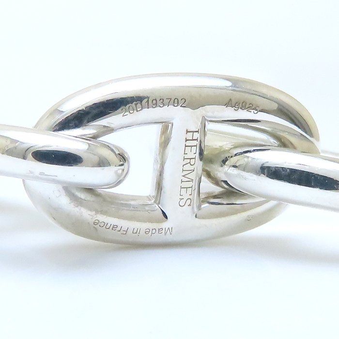 在庫確保済*Hermes*シェーヌダンクルブレスレット*GMサイズ HERMES エルメス シェーヌダンクル ブレスレット GM シルバー925
