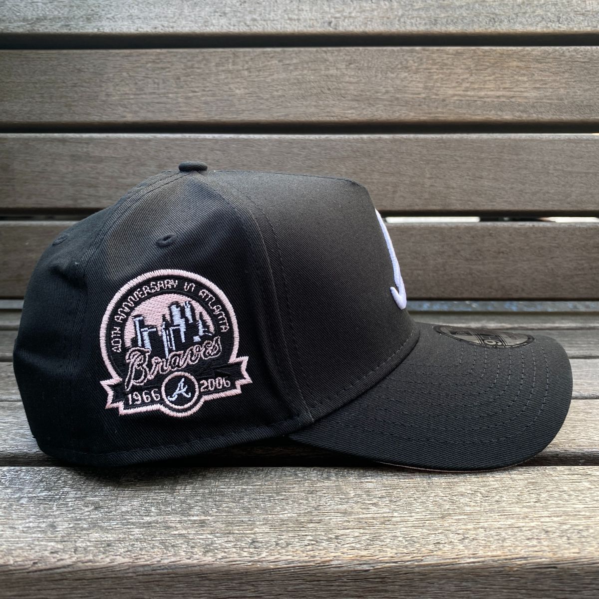 海外限定 Newera ニューエラ 9Forty Aフレーム Braves