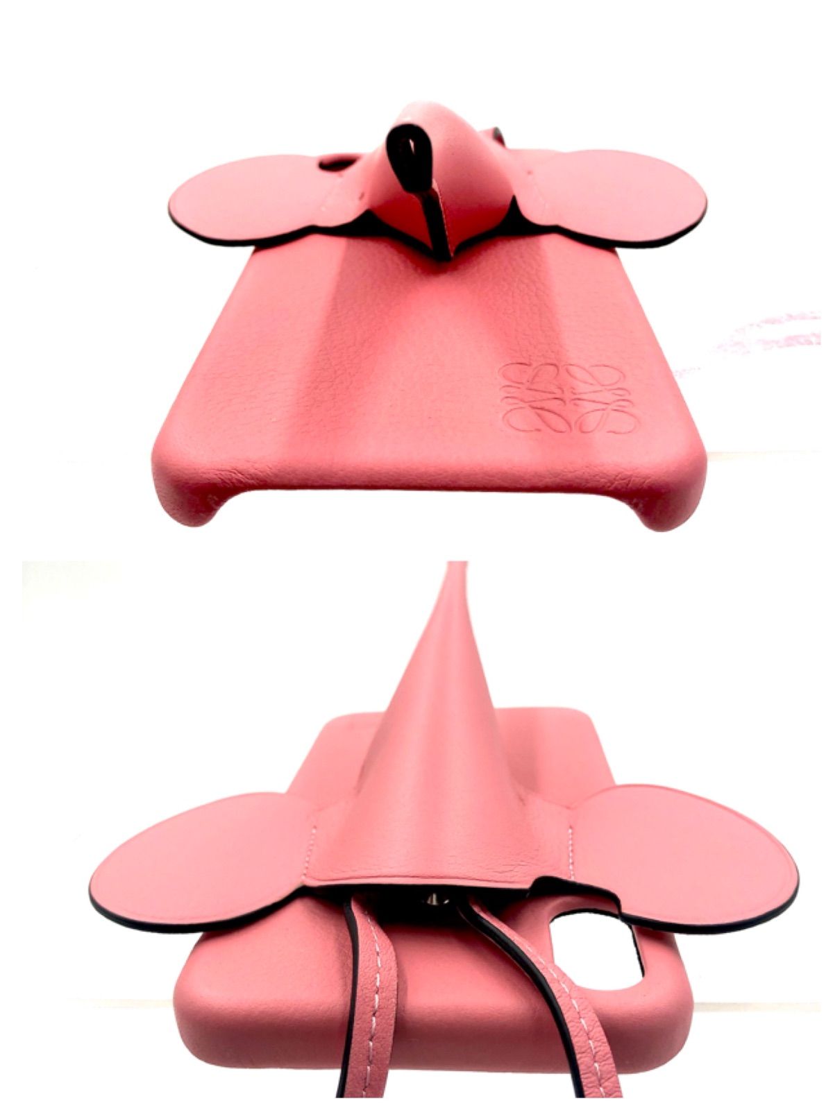 楽天市場】□新品同様□ LOEWE ロエベ アナグラム レザー エレファント