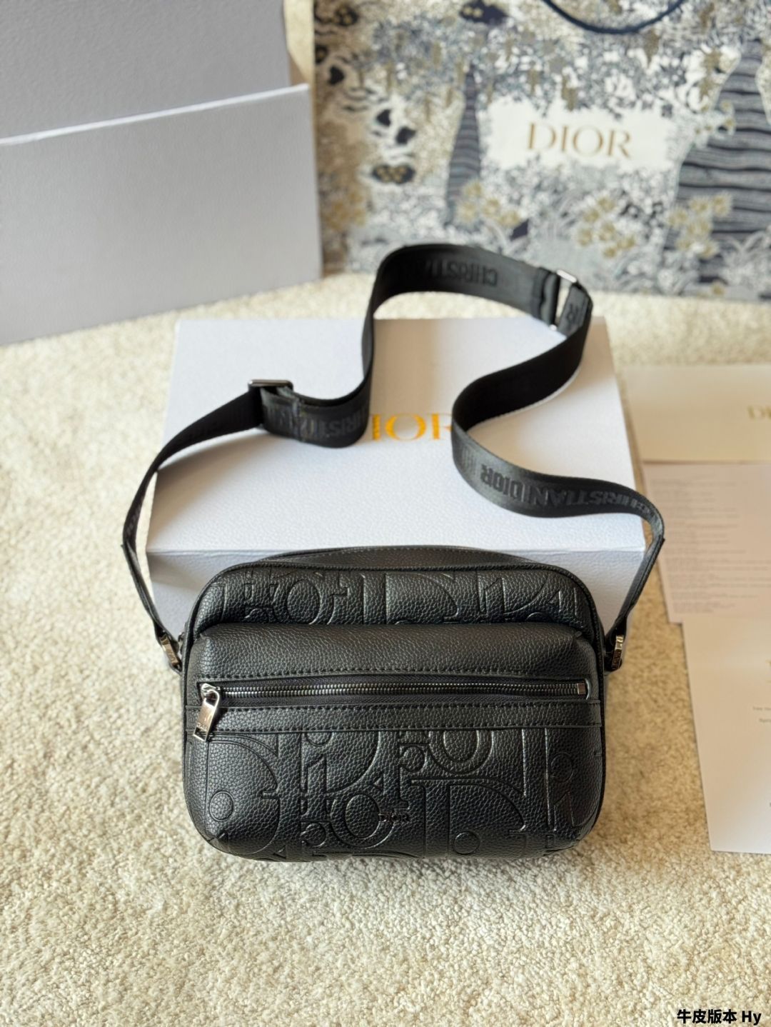【並行輸入品】Dior メッセンジャーバッグ メンズ 今日特価】DIOR Men's Saddle Messenger Bag ディオール メンズ