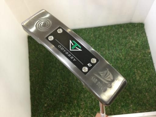 オデッセイ TOULON DESIGN SAN DIEGO 2019 34インチ パター PT スチール フレックスその他 メンズ 男性用 右利き 右用 Bランク ゴルフクラブ
