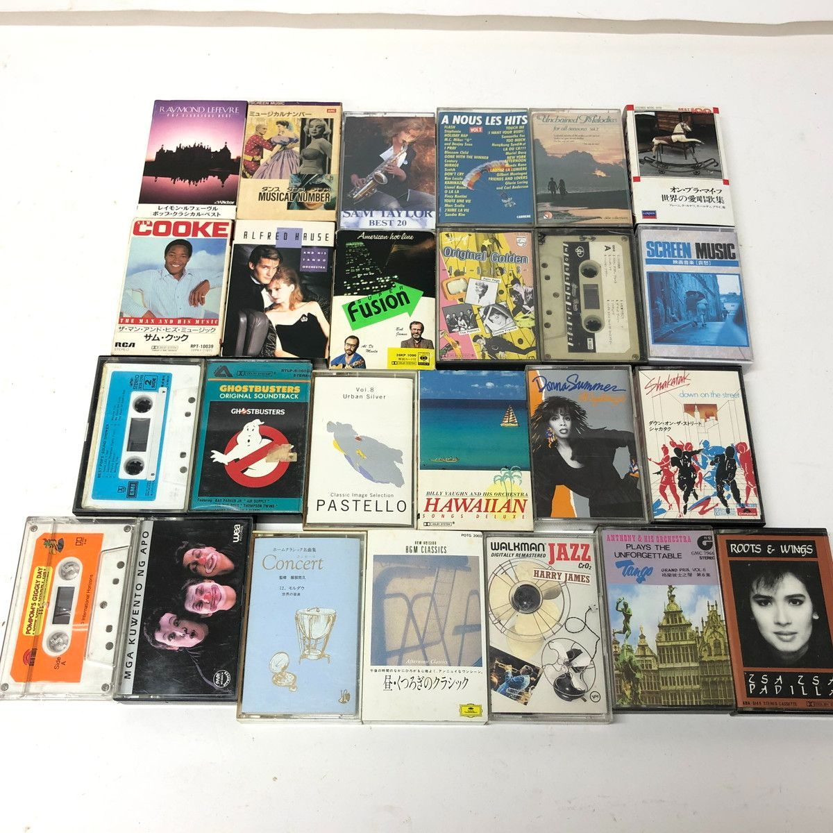 【本日限定】ゆず　ツアーグッズ　1999 カセットテープ　文具　7点まとめ売り C80＜GS：グレイス＞オリジナルデザイン・カセットテープ | 向実