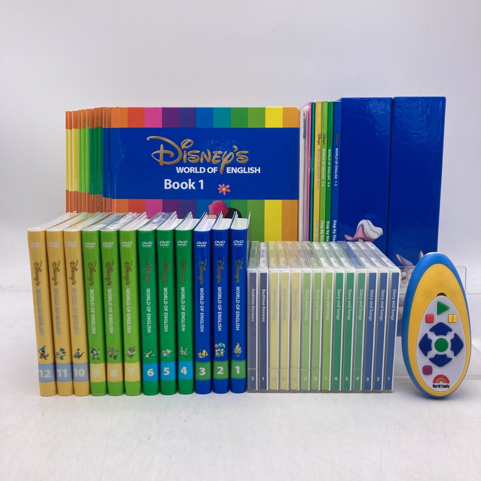当社の メインプログラム DVD24枚 CD 絵本 DWE ディズニー英語システム 知育玩具