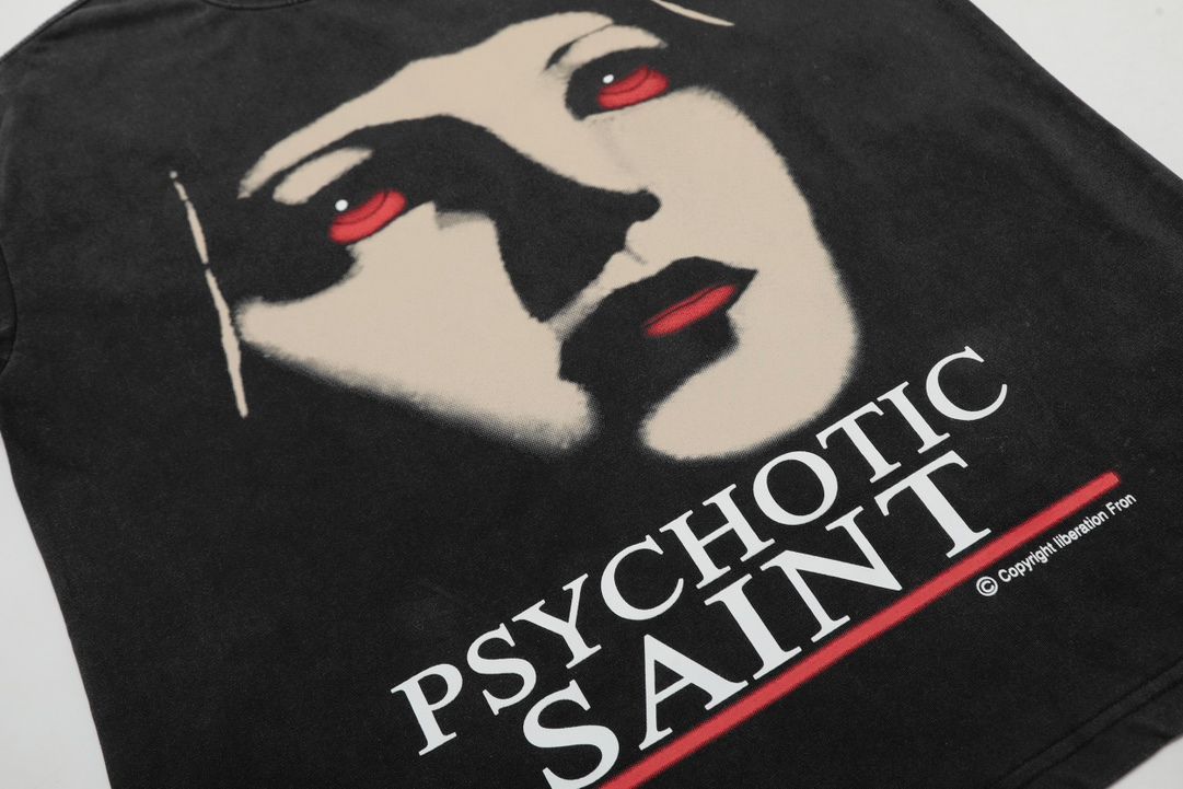 Saint Michael 25SS新作 「PSYCHOTIC 」フェイスデジタル