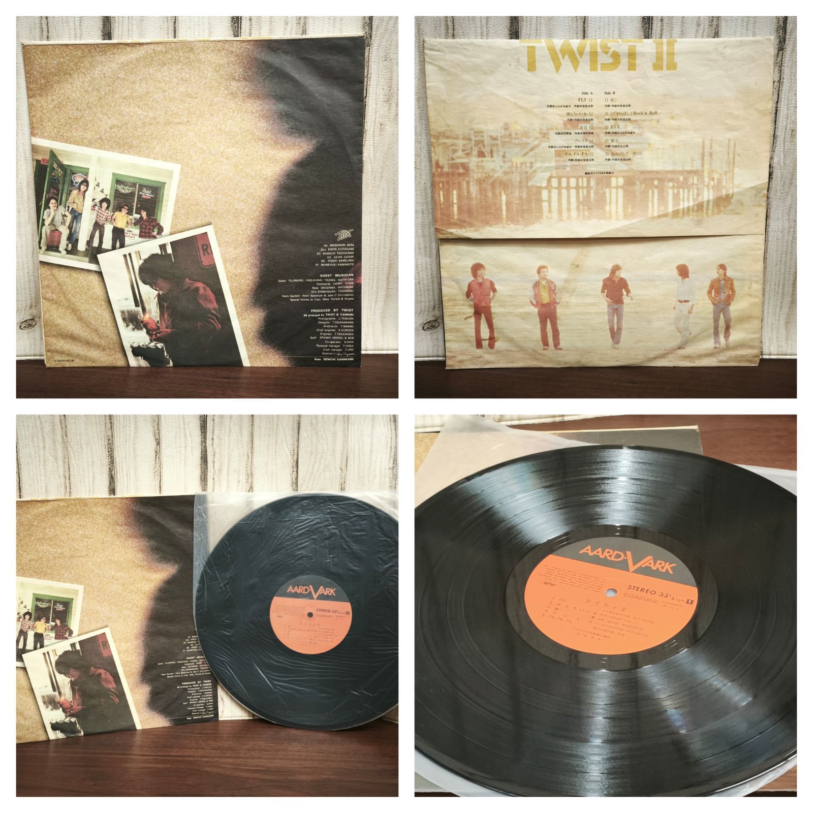 LPレコード 総枚数5枚】邦楽 男性アーティスト 国内版 LPレコード