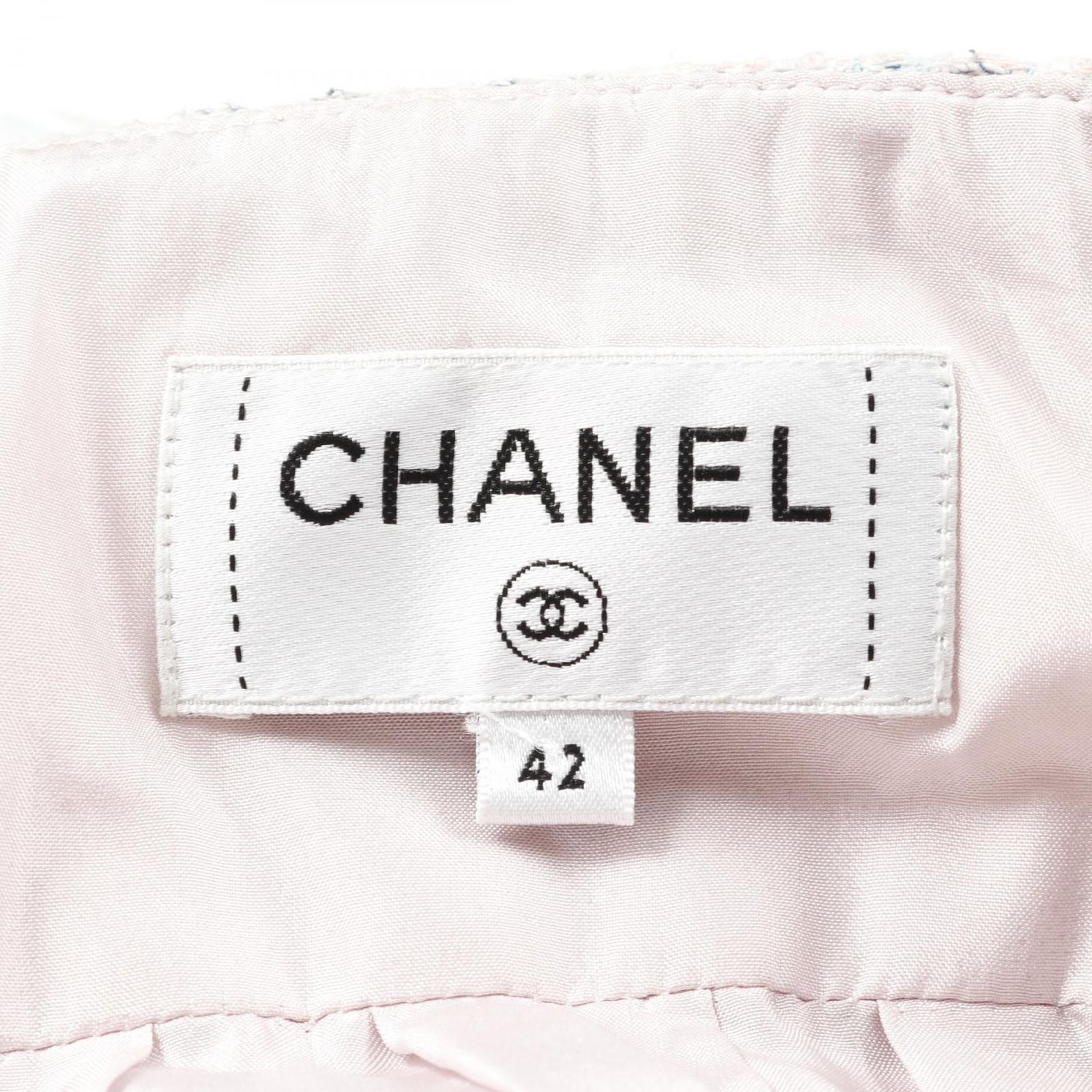 シャネル ココマーク ボタン ファブリックスカート シャネル CHANEL スカート ココマークボタン ファブリック
