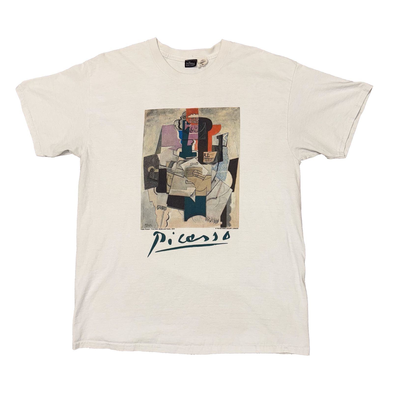 90s PICASSO The National Gallery tee アートT Tシャツ ピカソ - メルカリ