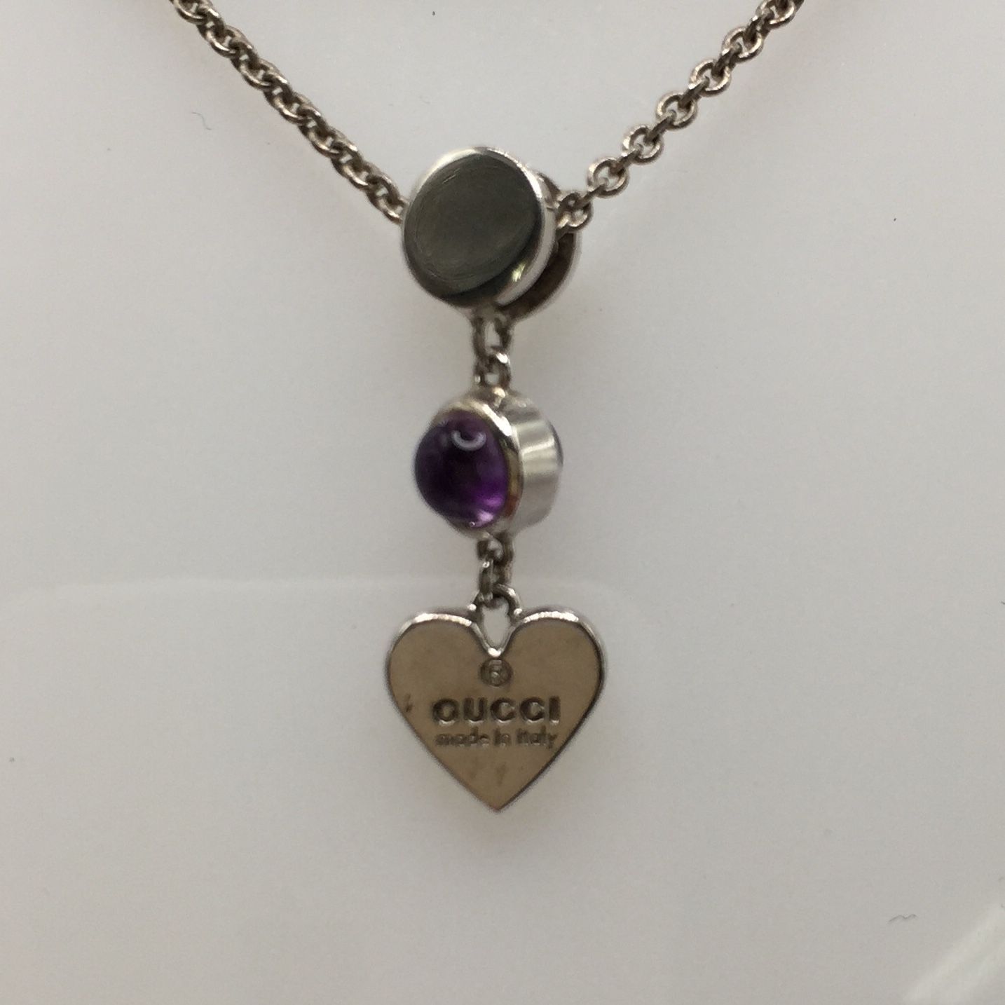 GUCCI ハートモチーフ アメジスト
