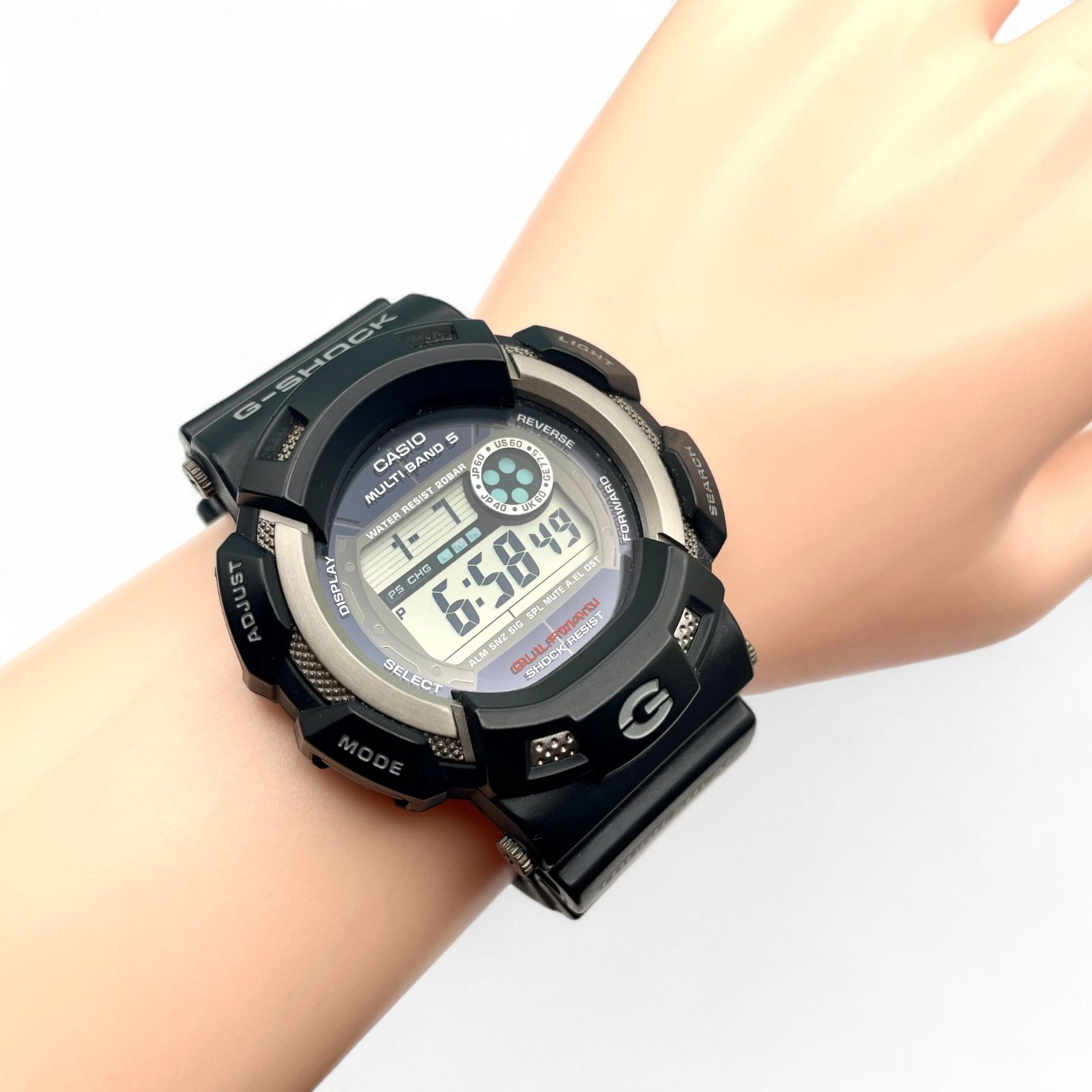 稼働 □ CASIO カシオ G-SHOCK ジーショック GW-9100 ガルフマン
