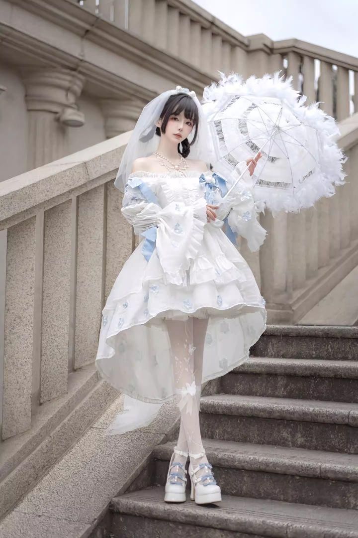 LT-117 豪華姫系 lolita 可愛 レトロ風 オリジナル 洋服 ロリータ ワンピース 美しい刺繍