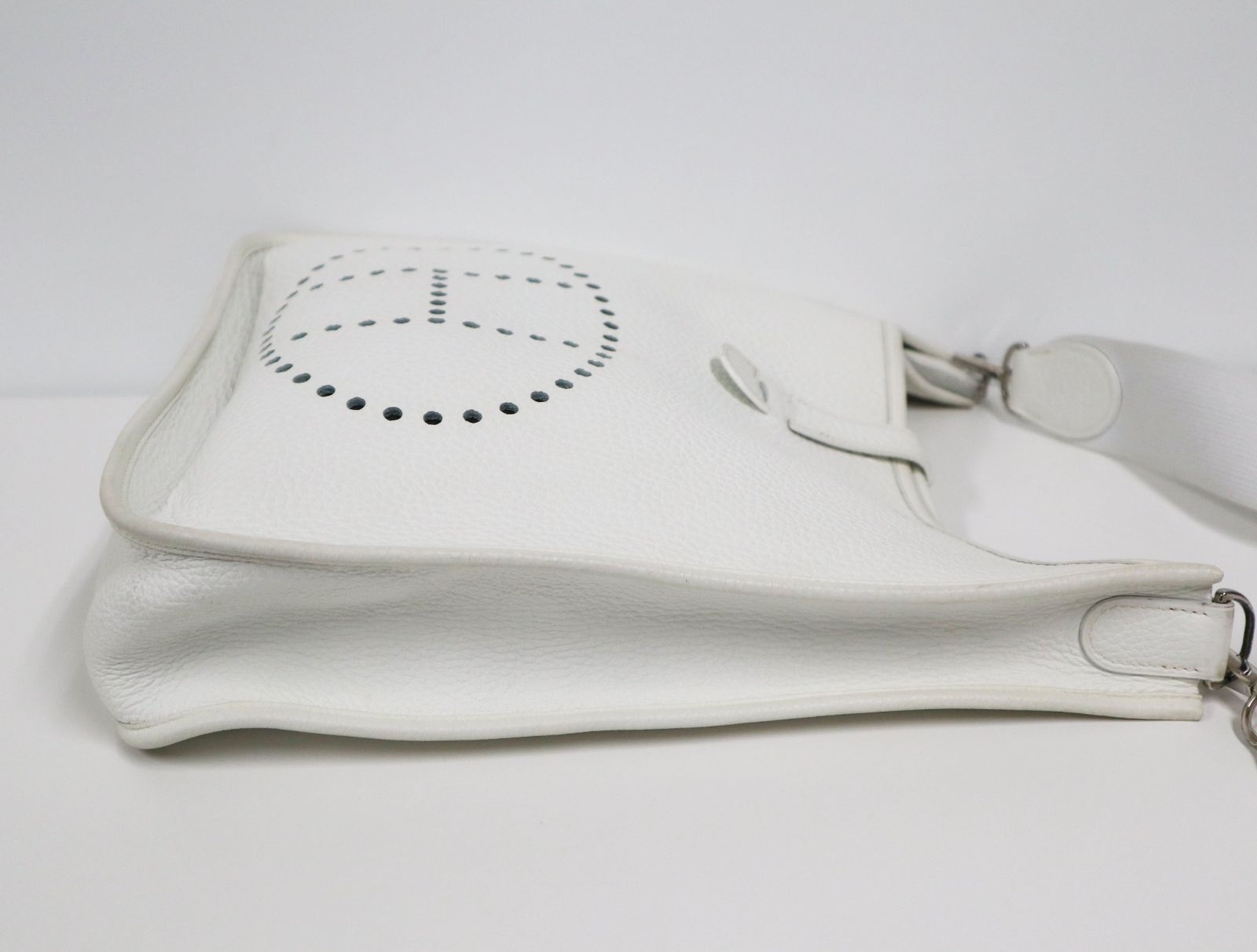 エルメス エブリンI GM ホワイト トリヨンクレマンス ショルダーバッグ