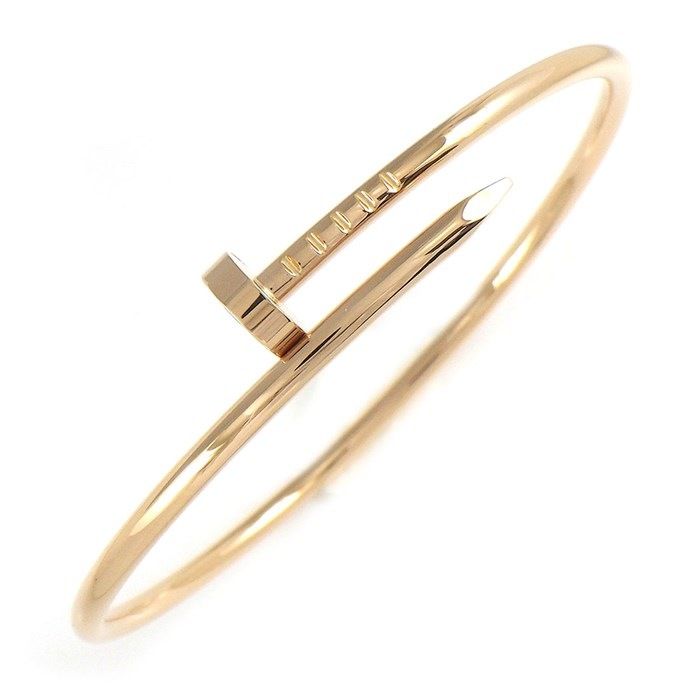 カルティエ Cartier バングル ジュスト アン クル SM B6062517 釘モチーフ K18PG | 16