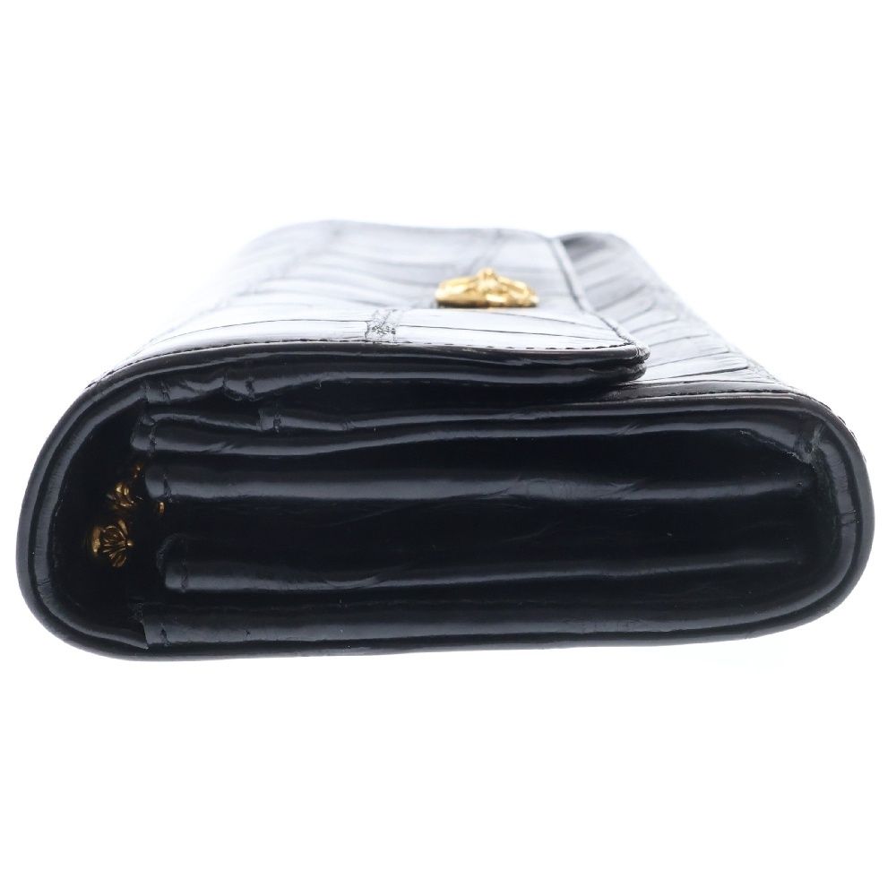 小物 chrome hearts judy wallet Chrome Hearts Judy Wallet Leather With invoice Black