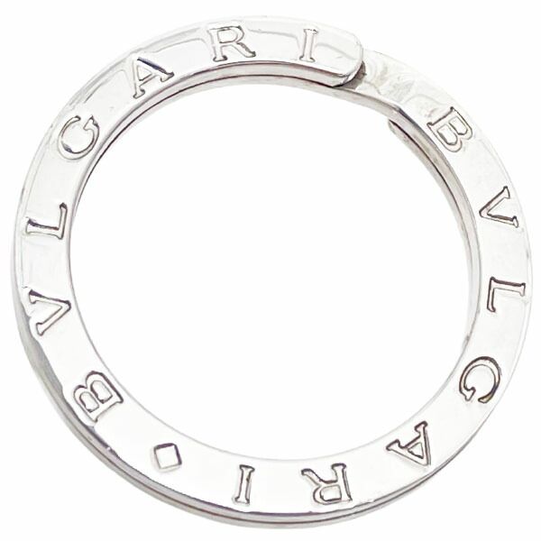 ブルガリ キーホルダー ブルガリブルガリ キーリング SV 925 スターリングシルバー 34886 BVLGARI キーチャーム キー 鍵 シルバー小物 ブランド小物 き