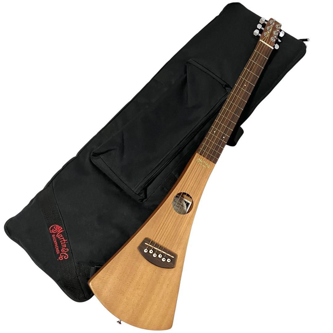 美品 MARTIN Backpacker ギター(ケース、弦、カポ、証明書つき) 良品】The Martin Guitar Co. Backpacker Guitar バックパッカー