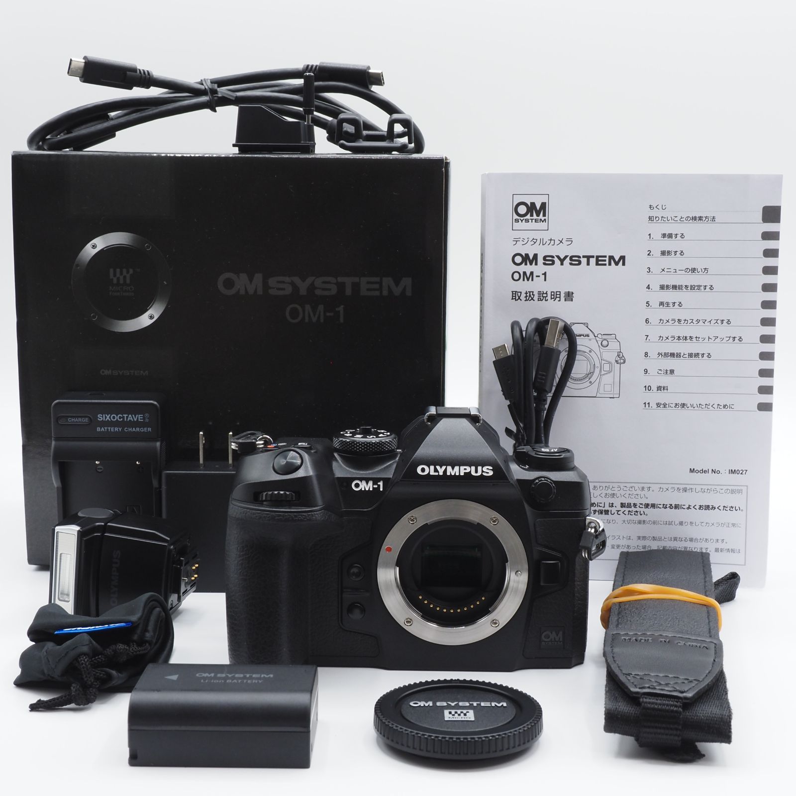 ☆ショット数わずか81回・元箱付き新品級☆ OM SYSTEM オリンパス OM-1 