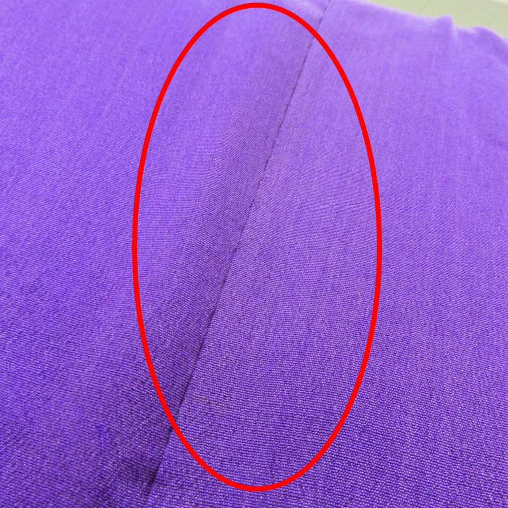 色留袖 両褄 昔 アンティーク 昔着物 紫 白 多色 貝桶 鶴 宝模様 花々