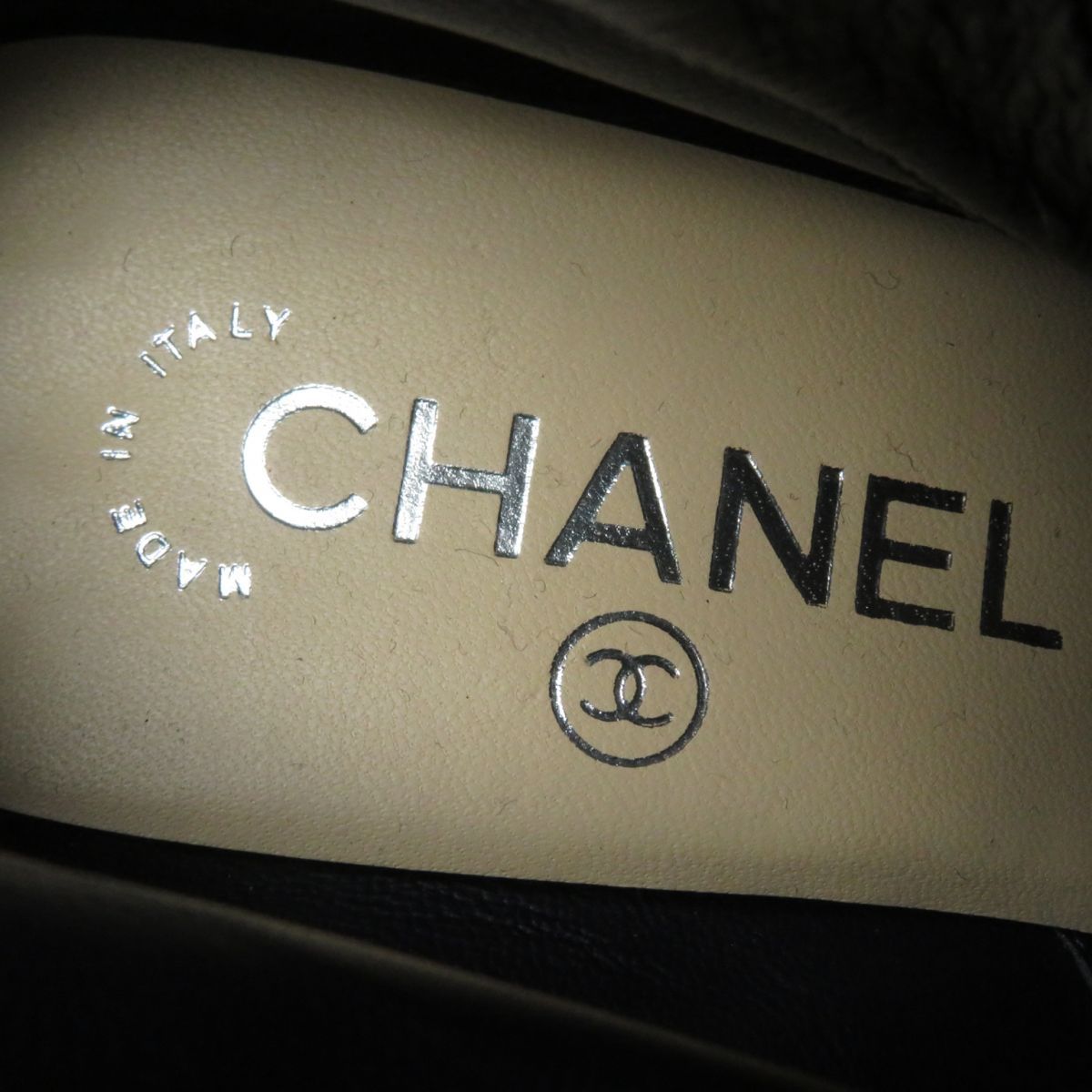 極美品◎伊製 CHANEL シャネル G30404 レディース ココマーク付き バイ