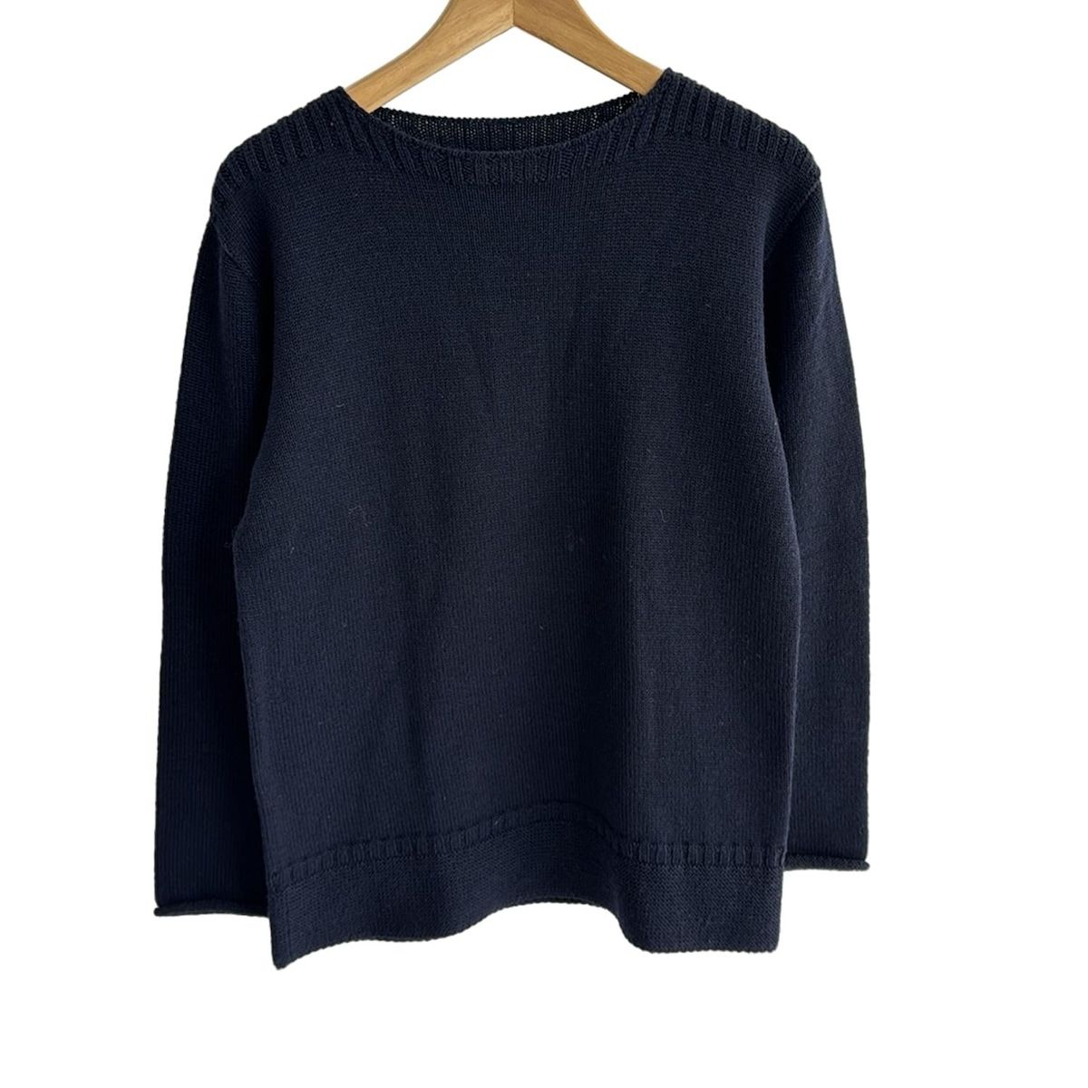 HAVERSACK ハバーサック 長袖セーター サイズL メンズ - ダークネイビー