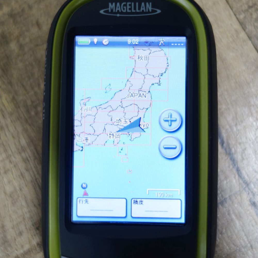 未使用 マゼラン MAGELLAN eXplorist 610 GPS MAP 