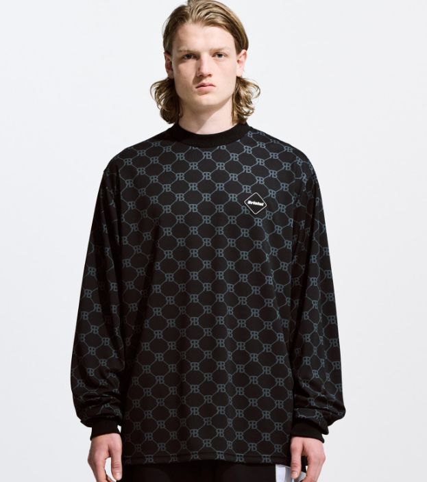 ms1125様用　FCRB 長袖カットソー　232015 bristol F.C.R.B MONOGRAM L/S BAGGY TOP 長袖 FCRB-232015 - メルカリ