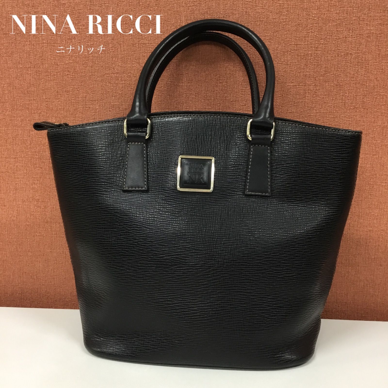 美品? NINA RICCI ニナリッチ ハンドバッグ ／ レザーバッグ 