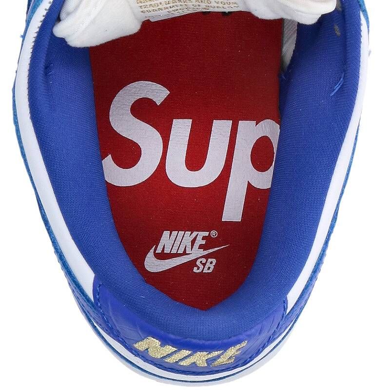 ナイキ ×シュプリーム SUPREME 21SS DUNK LOW OG QS DH3228-100 ダン