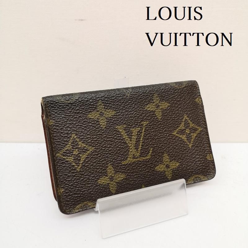 『1年保証』 LOUIS VUITTON モノグラム 名刺入れ カードケース ルイヴィトン 小物
