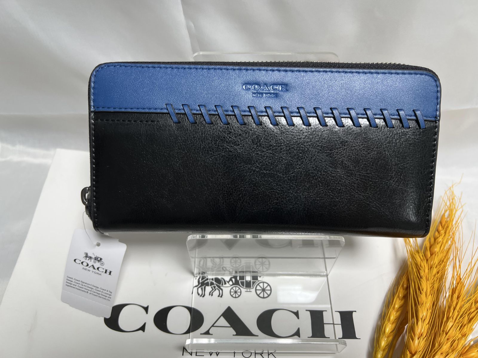 コーチ COACH 長財布 財布 アコーディオン ウォレット スポーツ カーフ